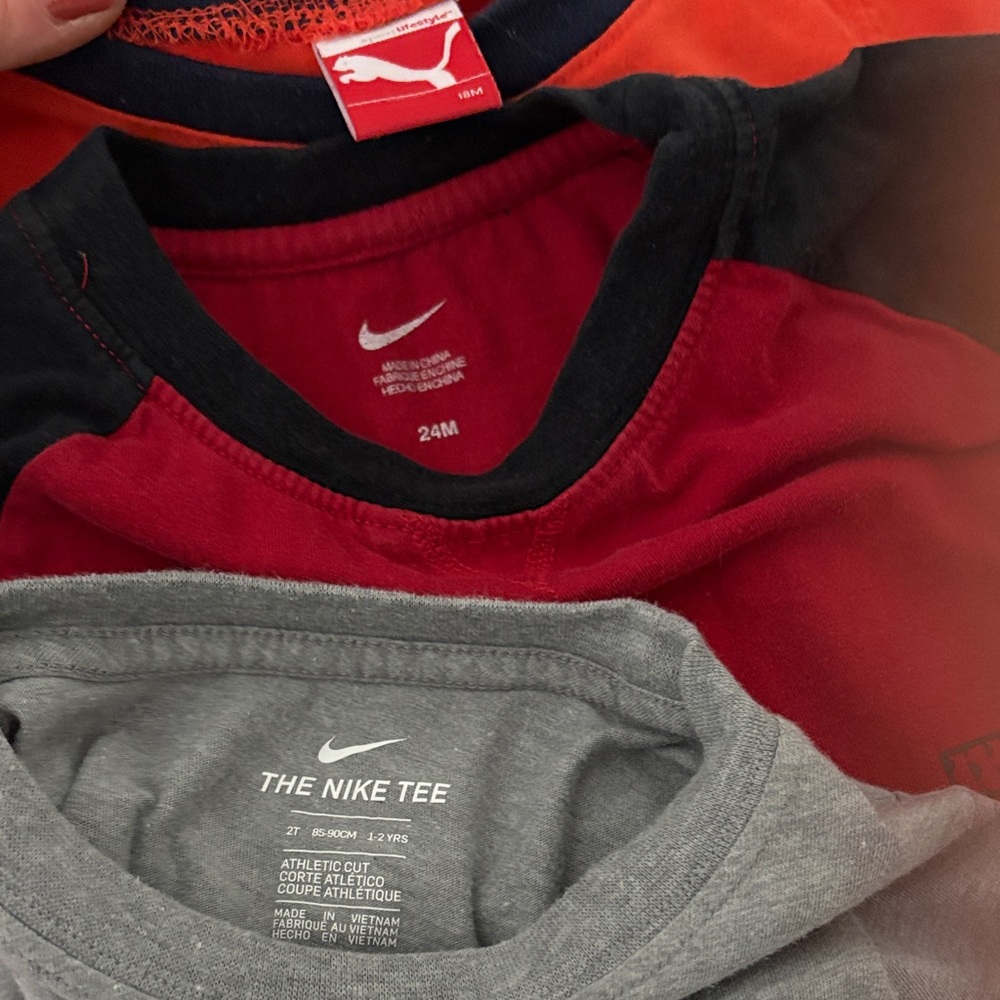 Nike Kids Matching Set - Gray and Black - Picture 6 of 9